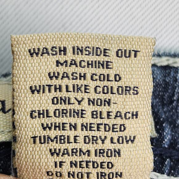 Earl Jeans Women’s 8P Bootcut Blue Stretch Denim Mid Rise Embellished Soft 32x26 - Picture 13 of 13